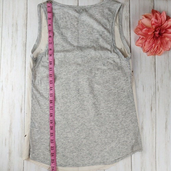 J Crew metallic studded tank top shell - Picture 4 of 8